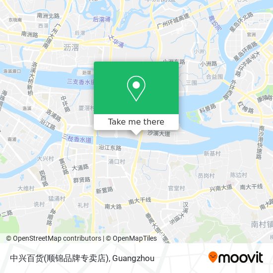 中兴百货(顺锦品牌专卖店) map