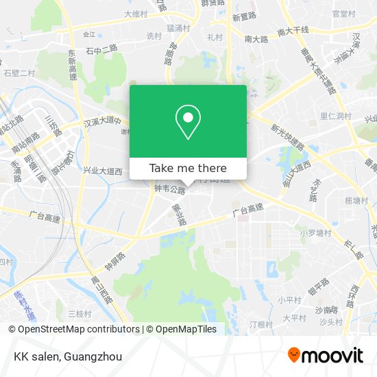 KK salen map