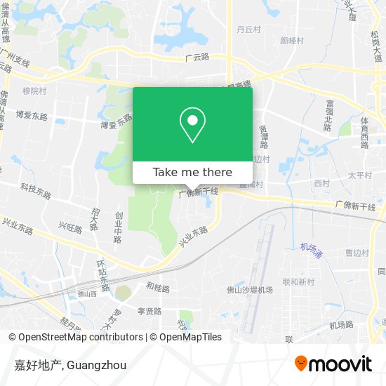 嘉好地产 map