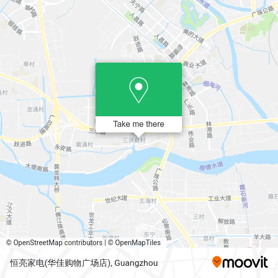 恒亮家电(华佳购物广场店) map
