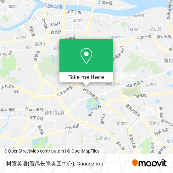 树童英语(番禺长隆奥园中心) map