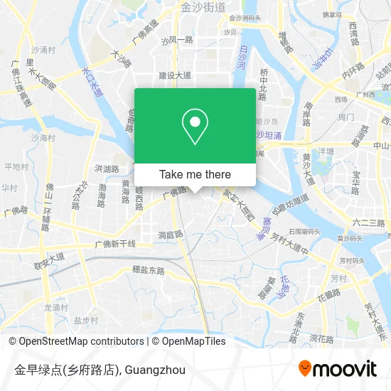 金早绿点(乡府路店) map