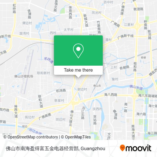 佛山市南海盈得富五金电器经营部 map