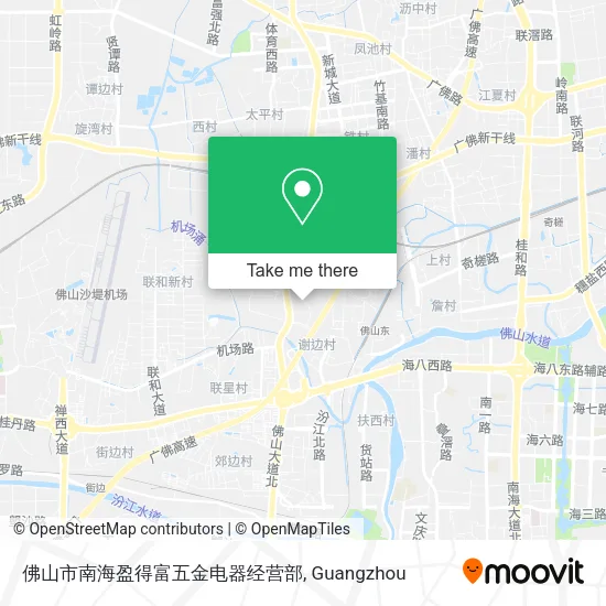 佛山市南海盈得富五金电器经营部 map