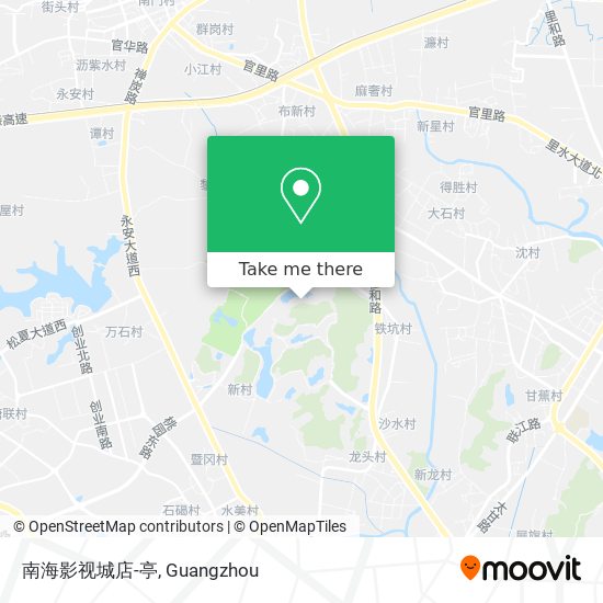 南海影视城店-亭 map