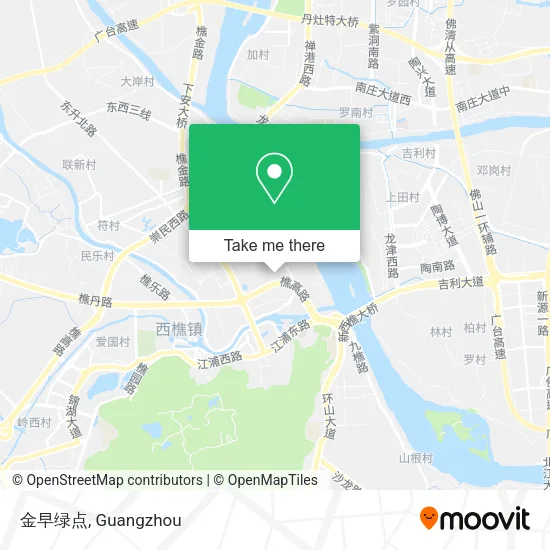 金早绿点 map
