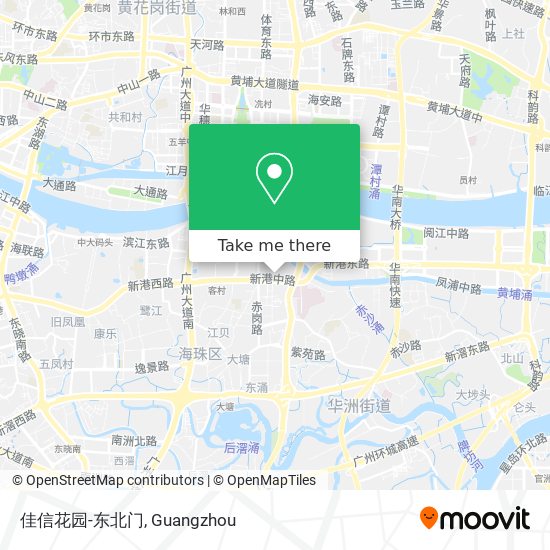 佳信花园-东北门 map