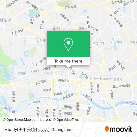 v.bady(美甲美瞳化妆店) map