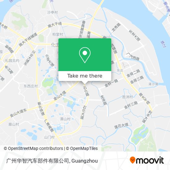 广州华智汽车部件有限公司 map
