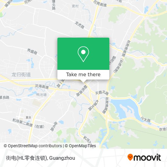 街电(HL零食连锁) map
