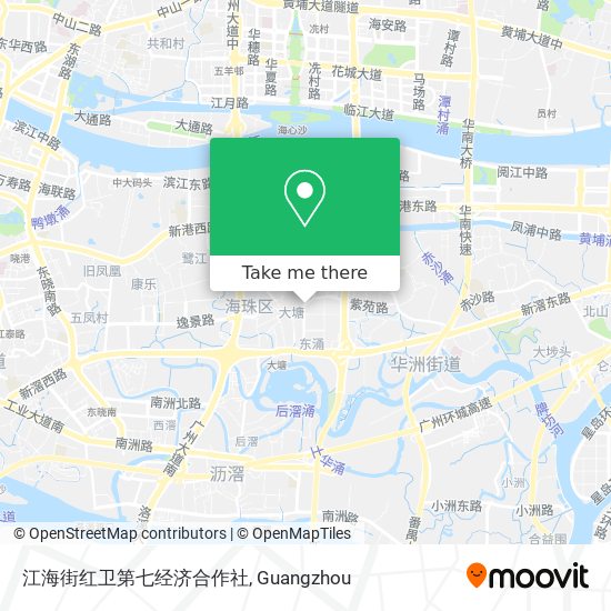 江海街红卫第七经济合作社 map