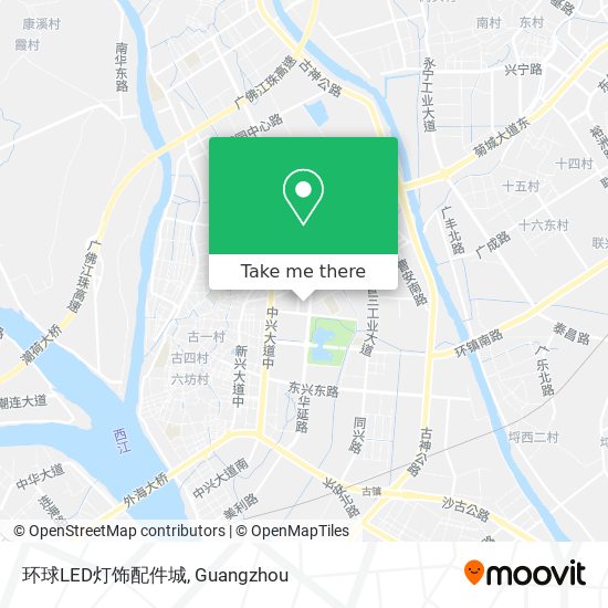 环球LED灯饰配件城 map