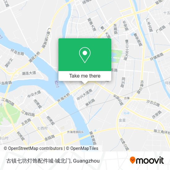 古镇七坊灯饰配件城-城北门 map