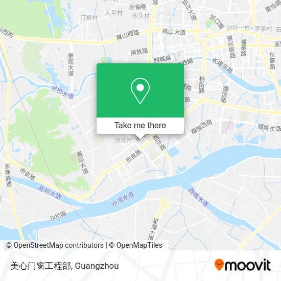 美心门窗工程部 map
