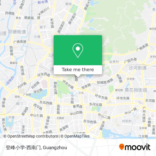 登峰小学-西南门 map