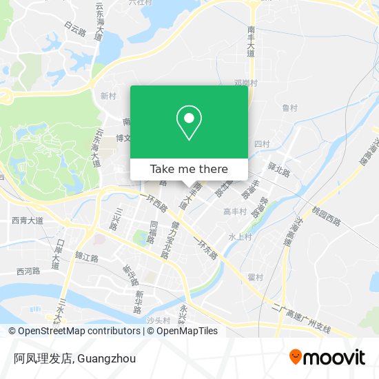 阿凤理发店 map