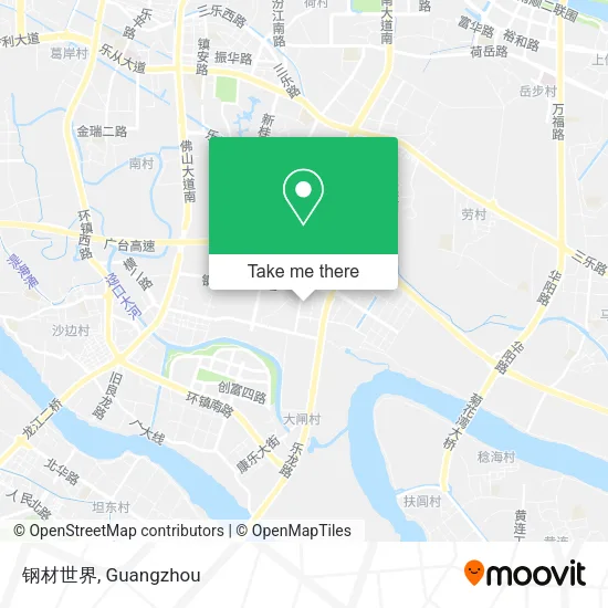 钢材世界 map