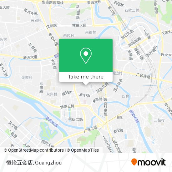 恒锋五金店 map