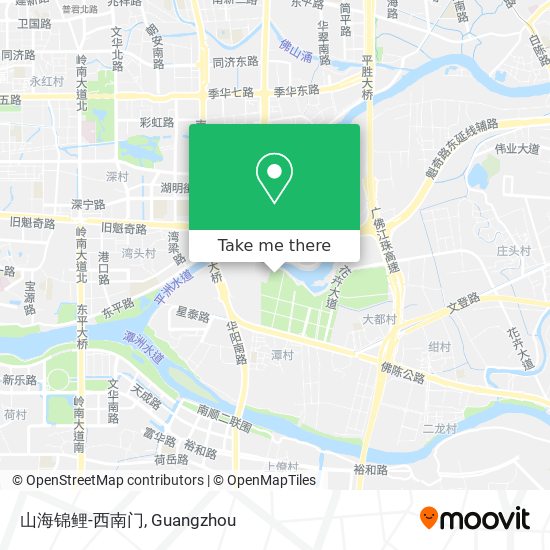 山海锦鲤-西南门 map