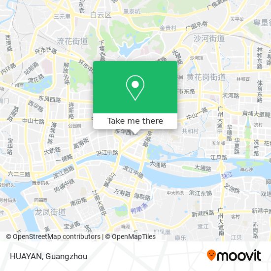 HUAYAN map