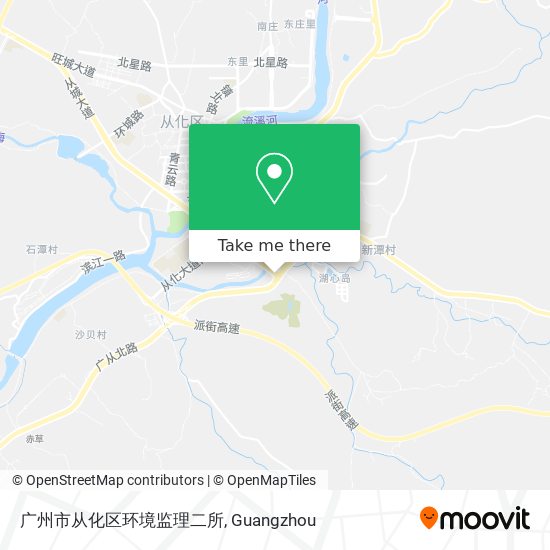 广州市从化区环境监理二所 map