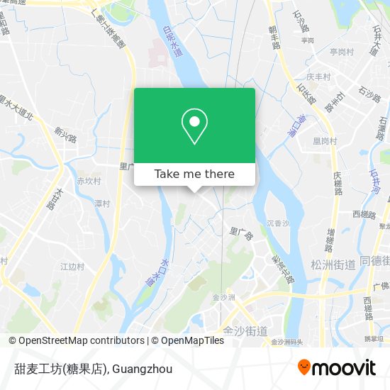 甜麦工坊(糖果店) map
