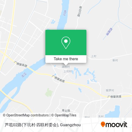 芦苞02路(下坑村-四联村委会) map