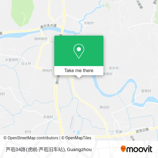芦苞04路(虎眠-芦苞旧车站) map
