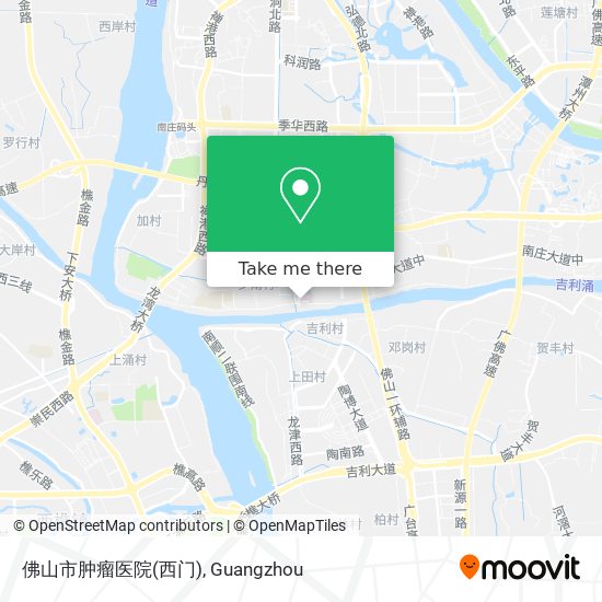 佛山市肿瘤医院(西门) map