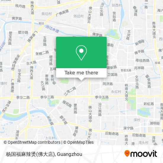 杨国福麻辣烫(佛大店) map