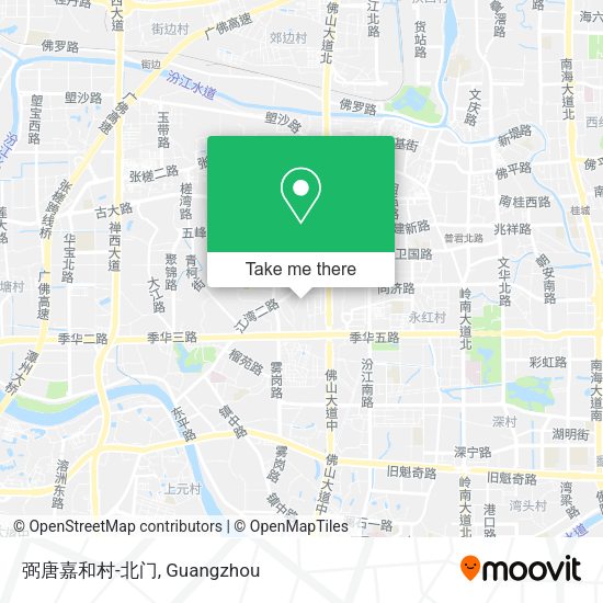 弼唐嘉和村-北门 map