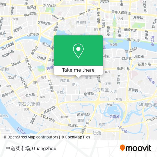 中道菜市场 map