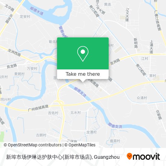 新埠市场伊琳达护肤中心(新埠市场店) map