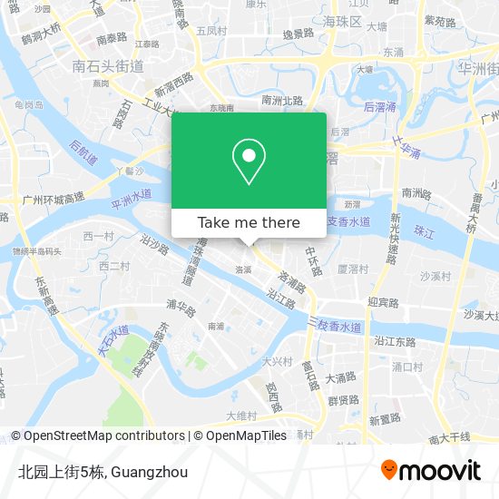 北园上街5栋 map