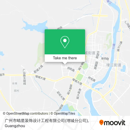 广州市晴星装饰设计工程有限公司(增城分公司) map