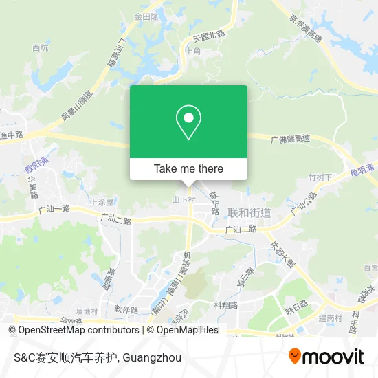 S&C赛安顺汽车养护 map