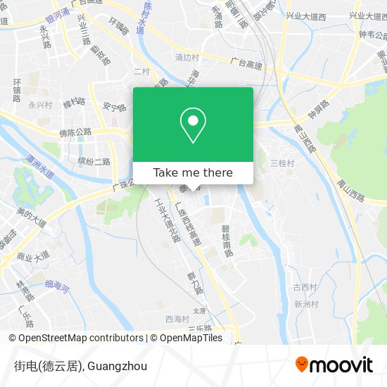 街电(德云居) map