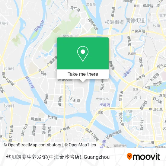 丝贝朗养生养发馆(中海金沙湾店) map