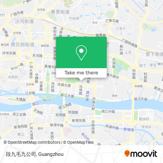 段九毛九公司 map