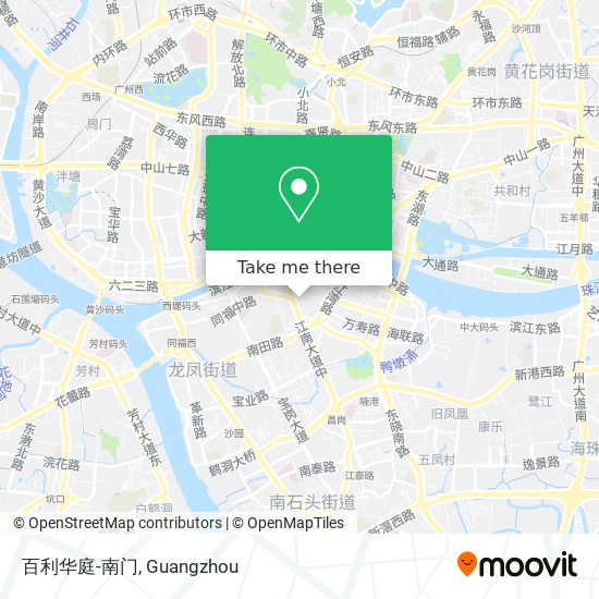 百利华庭-南门 map