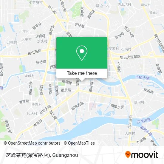 茗峰茶苑(聚宝路店) map