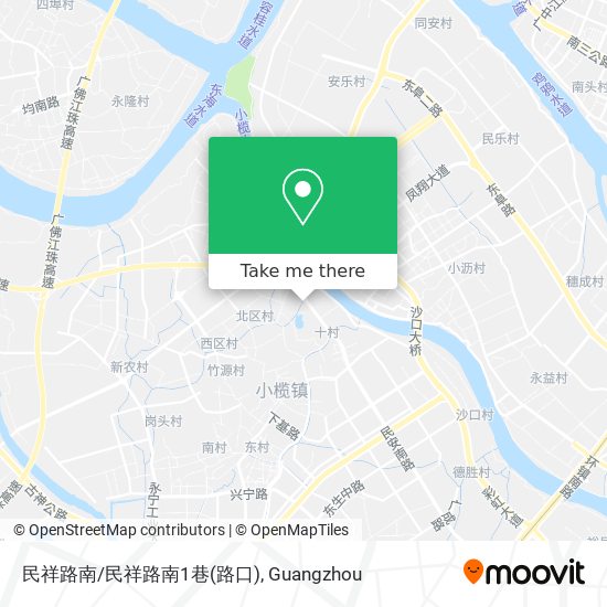 民祥路南/民祥路南1巷(路口) map