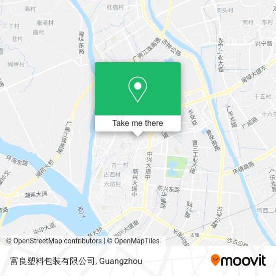 富良塑料包装有限公司 map