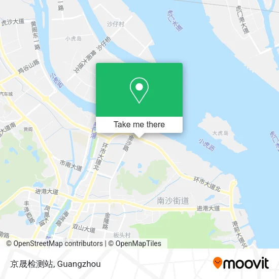 京晟检测站 map