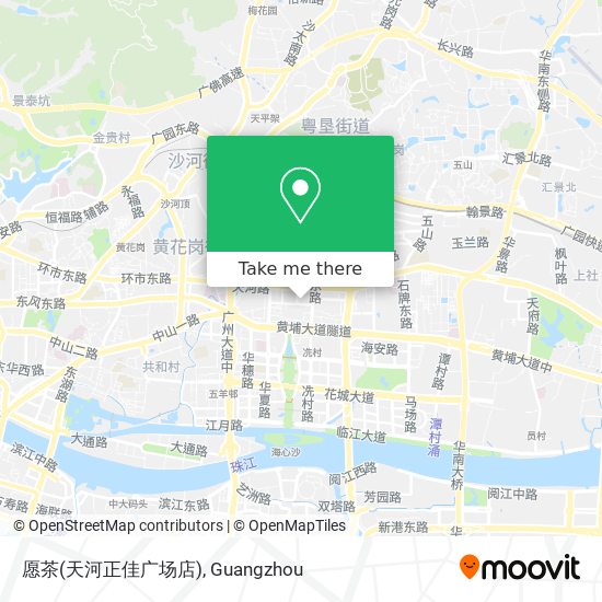 愿茶(天河正佳广场店) map