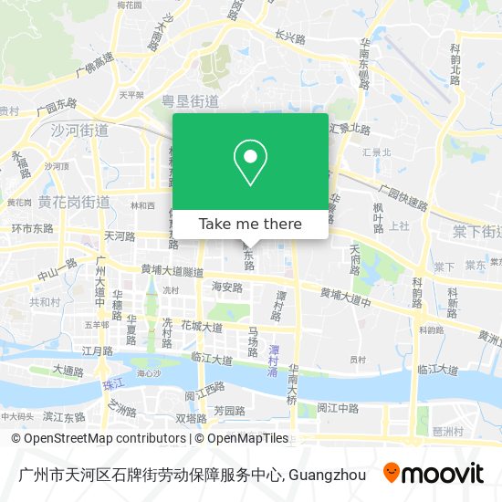广州市天河区石牌街劳动保障服务中心 map