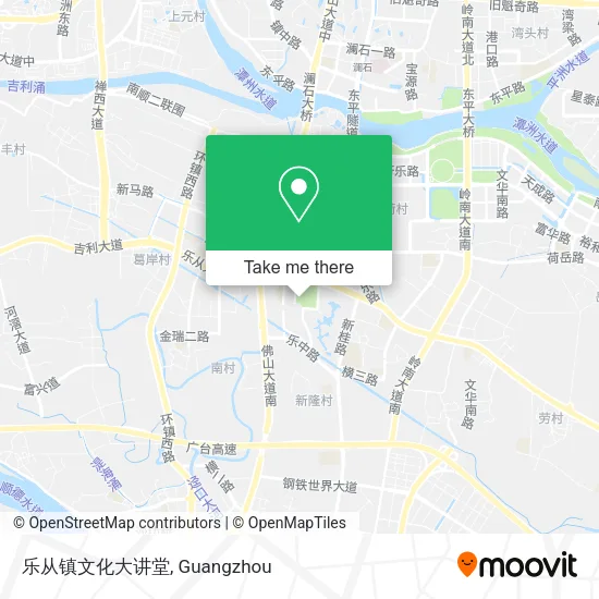 乐从镇文化大讲堂 map