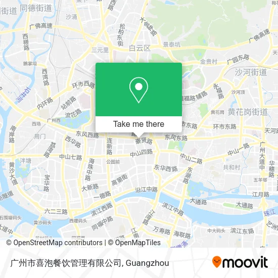 广州市喜泡餐饮管理有限公司 map