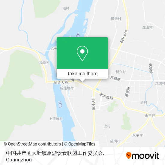 中国共产党大塘镇旅游饮食联盟工作委员会 map