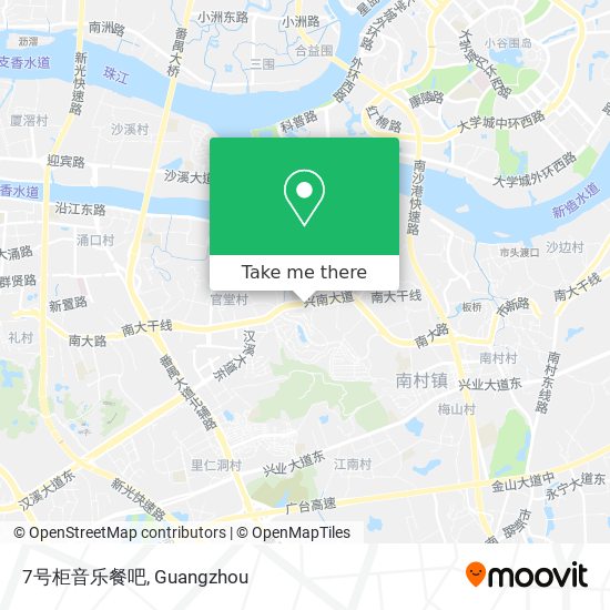 7号柜音乐餐吧 map